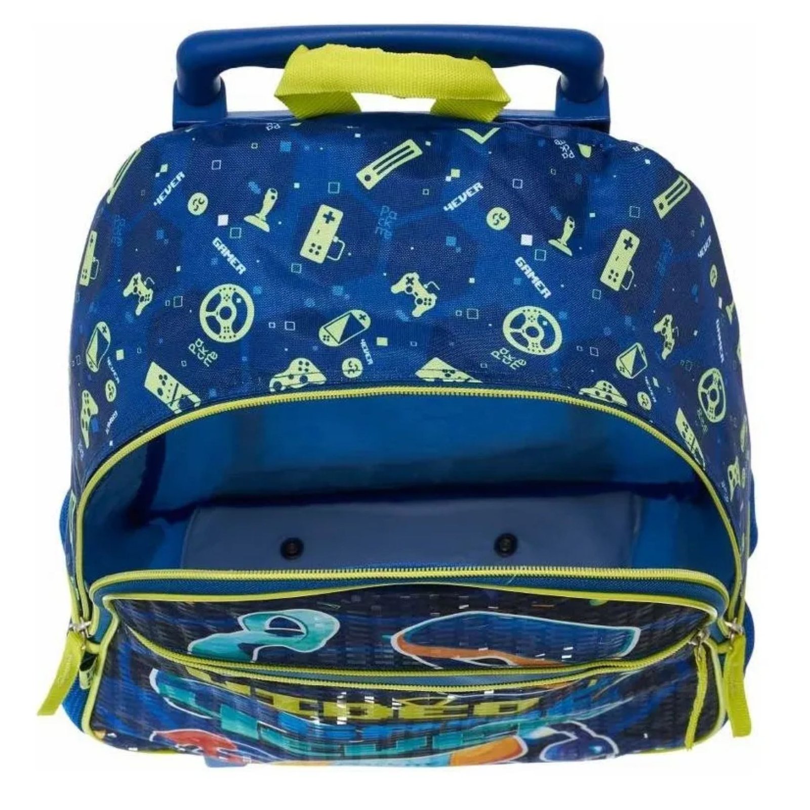 MOCHILETE VIDEO GAME AZUL - Imagem 3