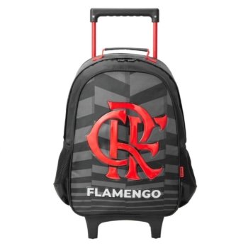 MOCHILETE 16 FLAMENGO PRETA
