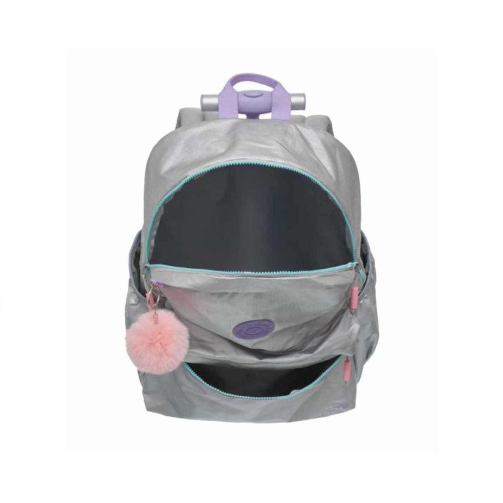 MOCHILETE COM ALÇA METAL PRATA - Imagem 3