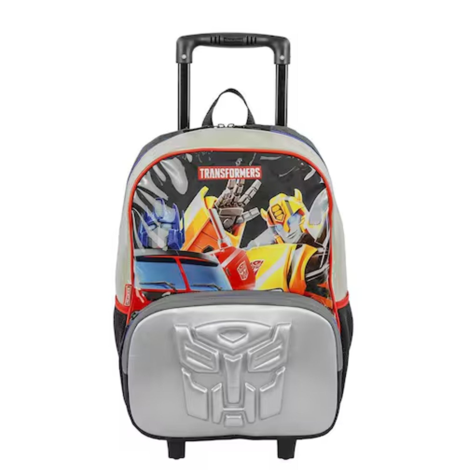 MOCHILETE TRANSFORMER BOLSO PRATA