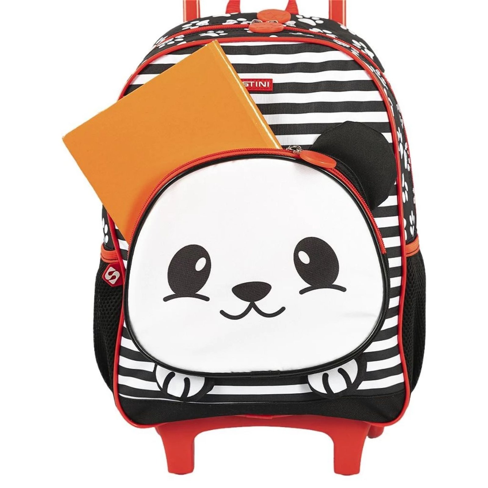 MOCHILETE P PANDA PRETA - Imagem 5