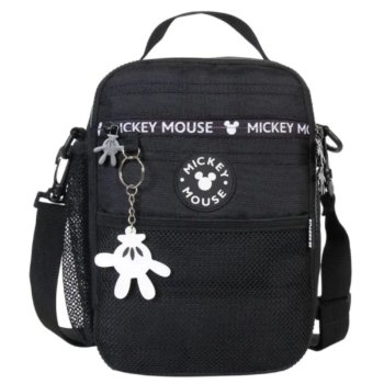 LANCHEIRA MICKEY PRETA MÃO BRANCA