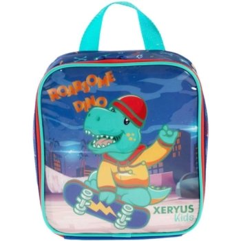 LANCHEIRA DINO SKATE ROARSOME AZUL