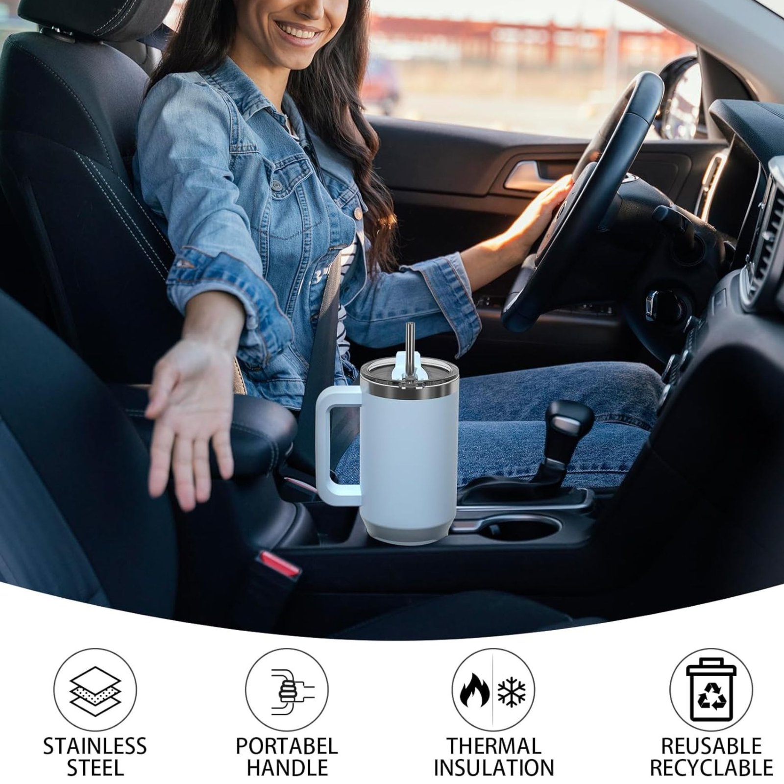 COPO BIN BA 891ML AZUL LAGO - Imagem 6