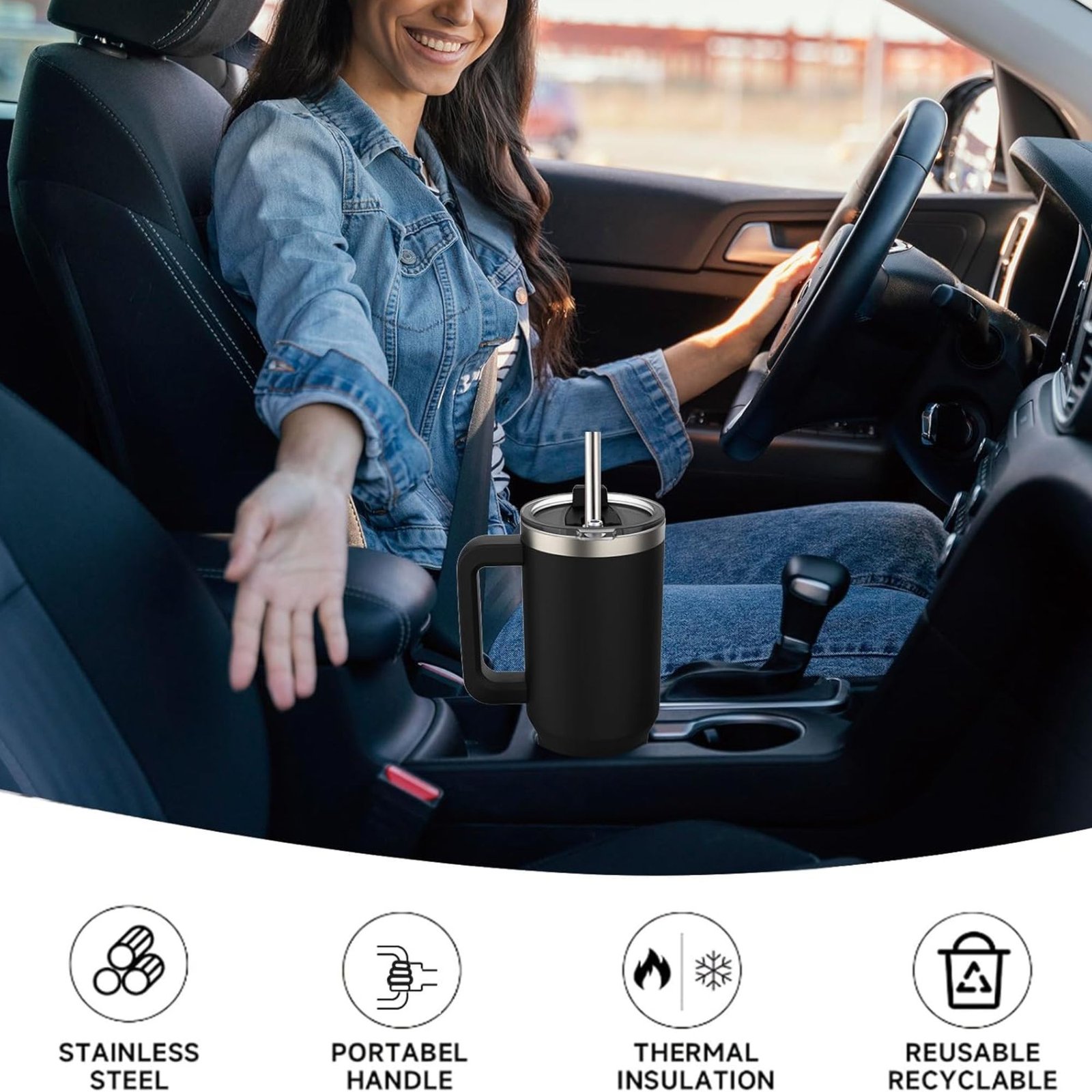 COPO BIN BA 891ML PRETO - Imagem 3