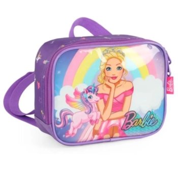 LANCHEIRA BARBIE UNICORNIO LILÁS