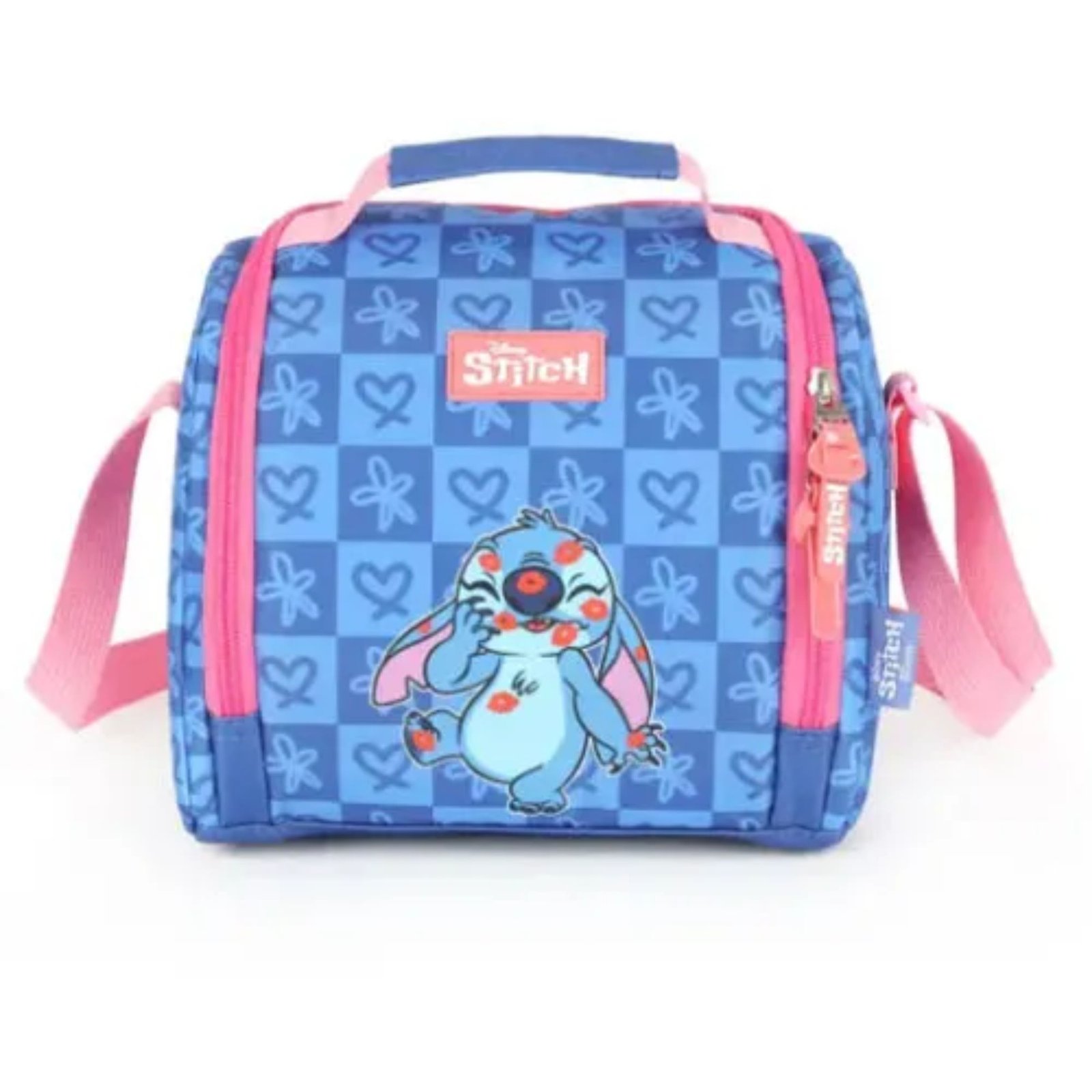 LANCHEIRA STITCH BEIJO AZUL