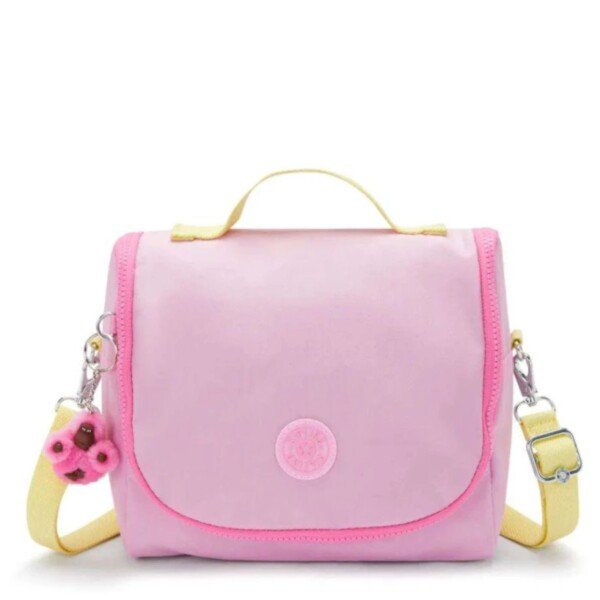 LANCHEIRA NEW KICHIROU ROSA COM AMARELO