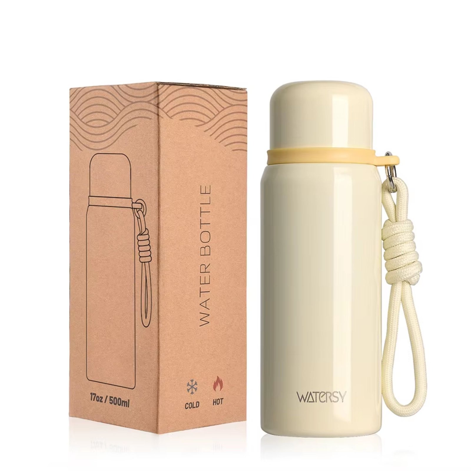 GARRAFA ZIDAN 500ML-AMARELA