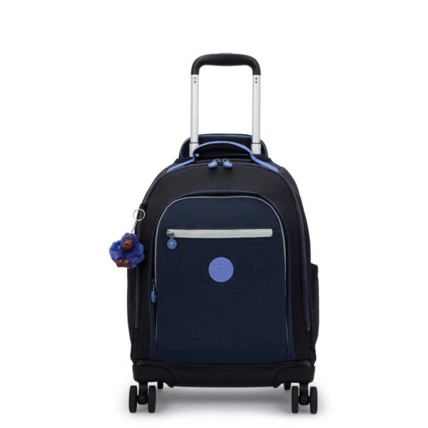 MOCHILETE NEW ZEA AZUL ESURO COM ZIPER CINZA