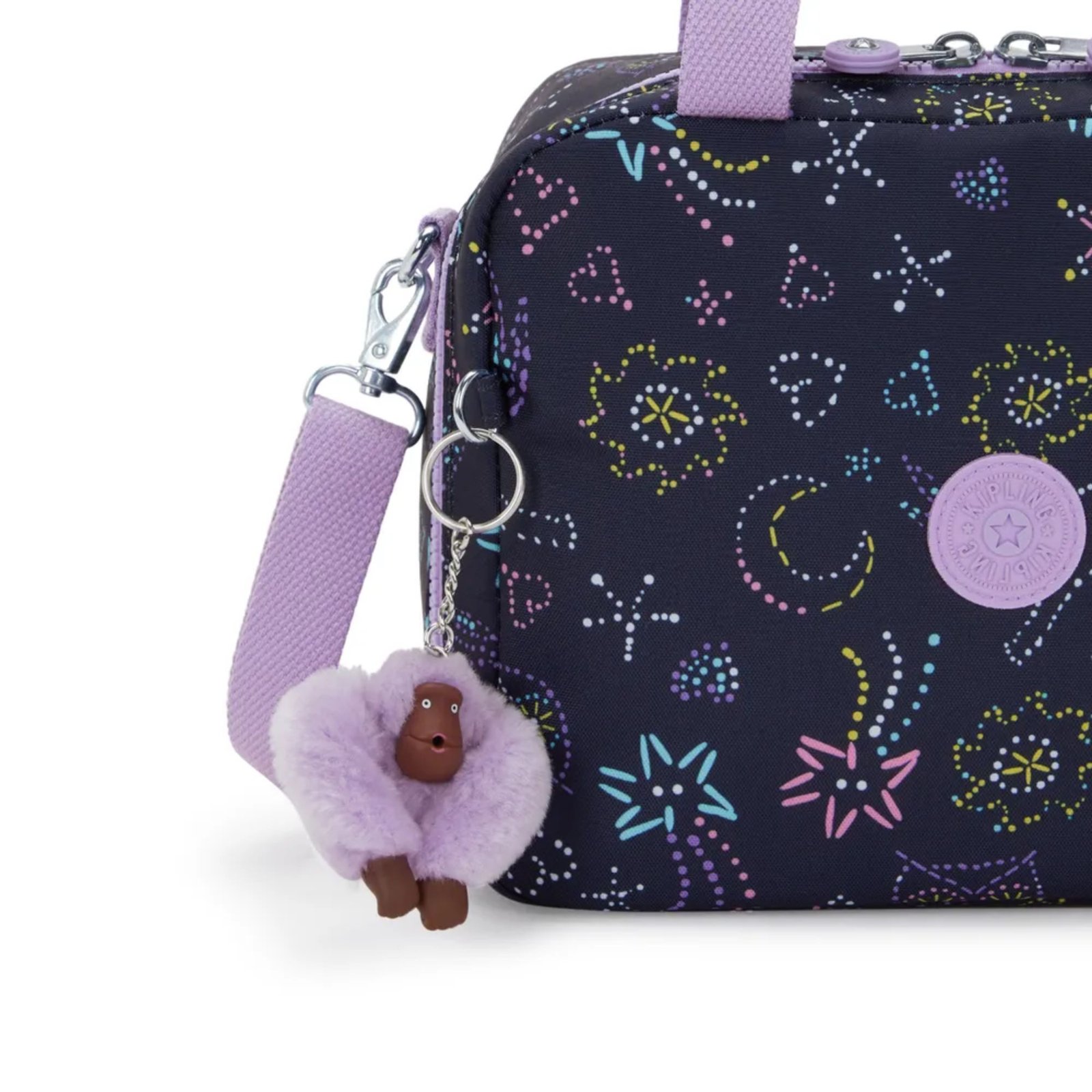 LANCHEIRA MIYO AZUL E PONTOS COLORIDOS - Imagem 5